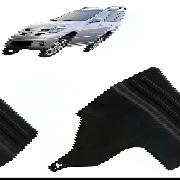 Acabamento Soleira Traseira Esquerda Mitsubishi Airtrek 2007