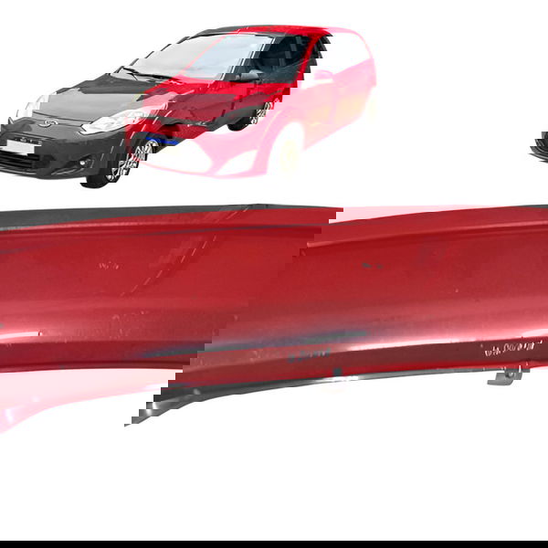 Parachoque Traseiro Ford Fiesta 2003 2004 2005 2006