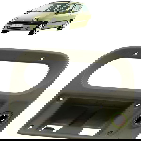 Moldura Central E Cinzeiro Do Twingo Original 2001