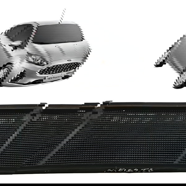 Moldura Grade Proteçao Caixa Ventilação Ford Fiesta 2018