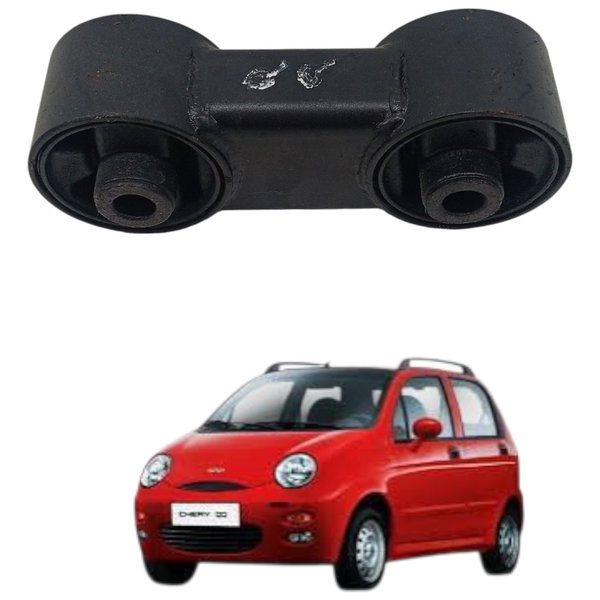 Coxim Inferior Traseiro Motor Chery Qq 1.0 2014 2015 Detalhe
