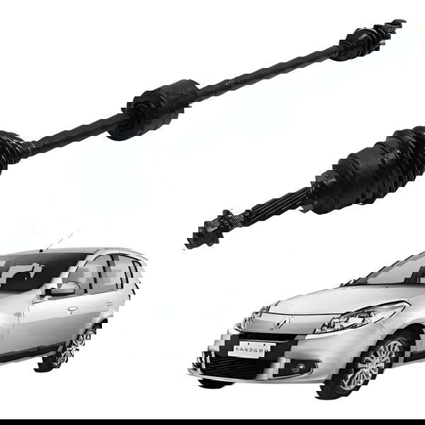 Semi Eixo Direito Renault Sandero 1.0 2014 2015 2016 Detalhe