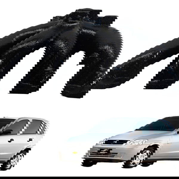 Coletor Escape Chevrolet Celta 1.4 2003 2004 2005 Detalhe