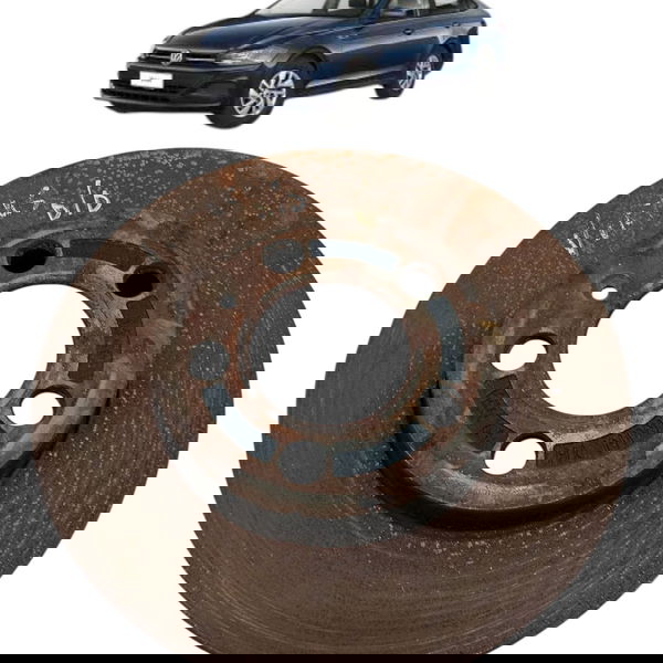 Disco Freio Dianteiro Direito  Volkswagen Virtus 2018 2019