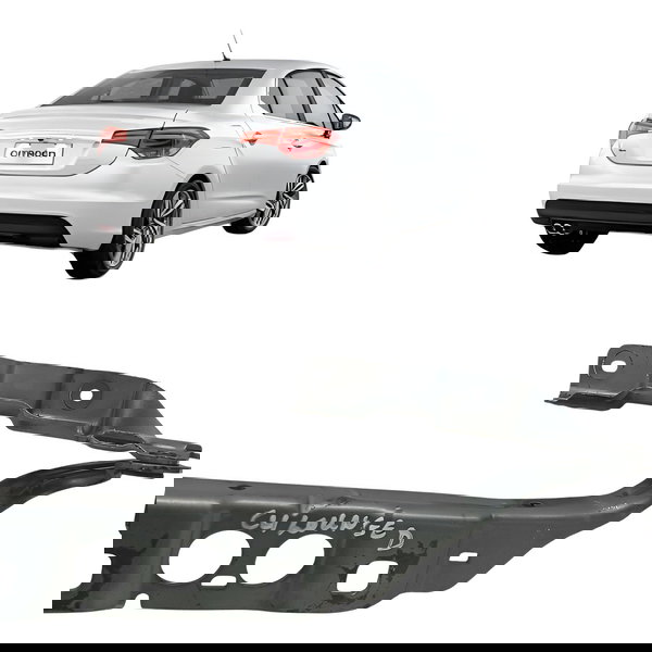 Braço Dobradiça Capô Direito Citroen C4 Lounge 1.6 2015