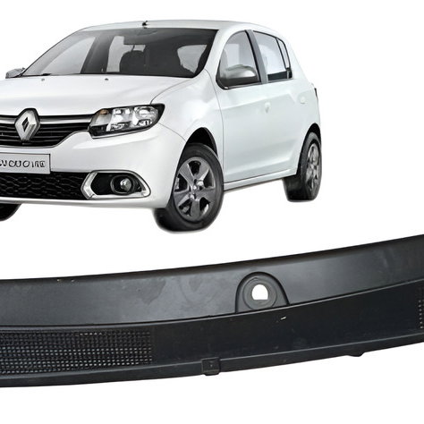 Grade Churrasqueira Renault Sandero Logan 2015 2017 Detalhe