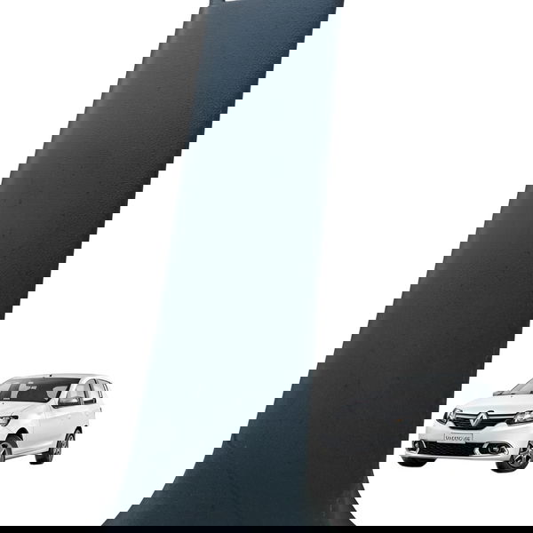 Moldura Coluna Central Direita Renault Logan Sandero 2017