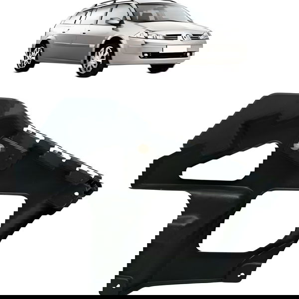 Guia Parachoque Traseiro Esquerdo Renault Megane 2007