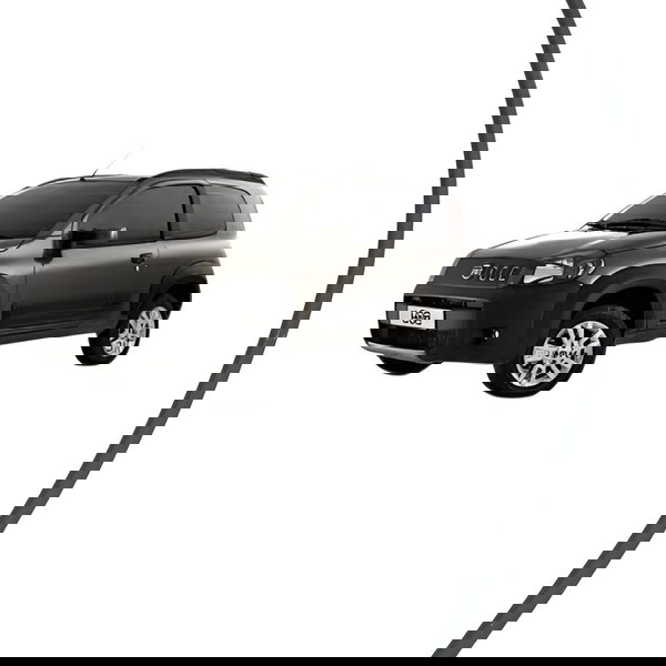 Canaleta Borracha Vidro Esquerdo Fiat Uno Way 2011 2012 2013