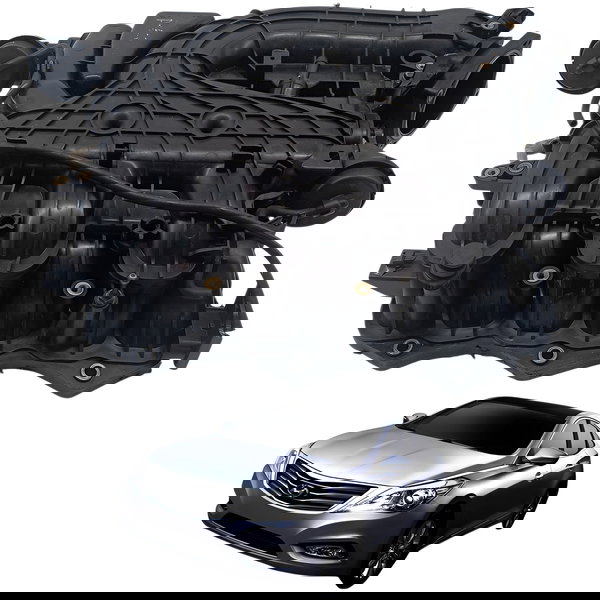 Coletor Admissão Hyundai Azera 3.0 V6 2013 Detalhe