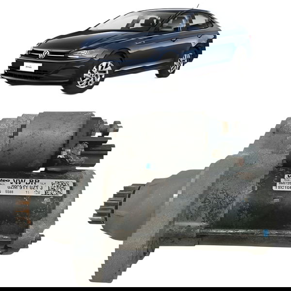 Motor Partida Arranque Volkswagen Virtus 1.6 2019