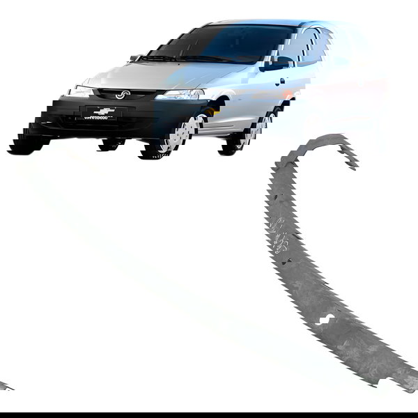 Canaleta Guia Vidro Porta Traseira Direita Gm Celta 2006