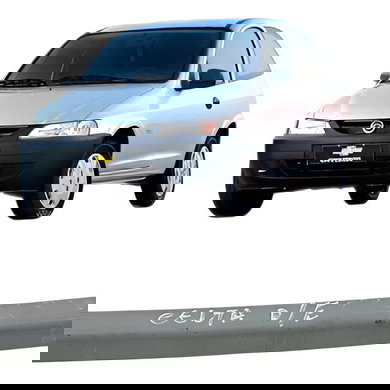 Canaleta Guia Vidro Porta Dianteira Esquerda Gm Celta 2006