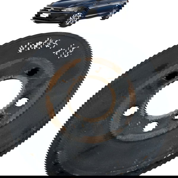 Panela Tambor Freio Traseiro Esquerdo Volkswagen Virtus 2019