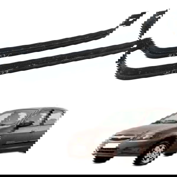 Par Alça Tanque Combustivel Chevrolet Celta 2004 2005 2006