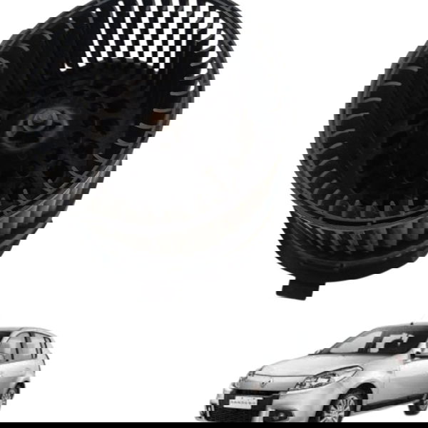 Motor Ventilador Ar Forçado Renault Sandero 2014 Detlhe