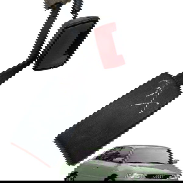 Fecho Engate Cinto Segurança Traseiro Audi A3 2001