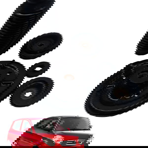 Kit Coifa Coxim Amortecedor Dianteiro Kia Picanto 1.0 2009