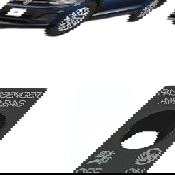 Moldura Chave Interruptora Air Bag Volkswagen Virtus 2019