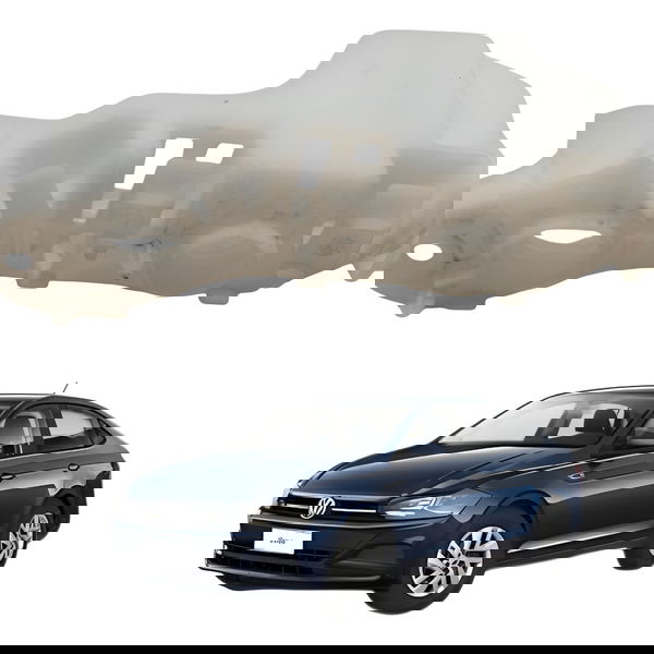 Guia Parachoque Dianteiro Esquerdo Volkswagen Virtus 2019