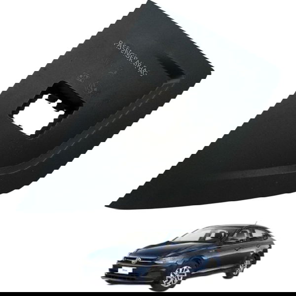 Moldura Comando Botão Pisca Alerta Virtus 2018 2019 2020