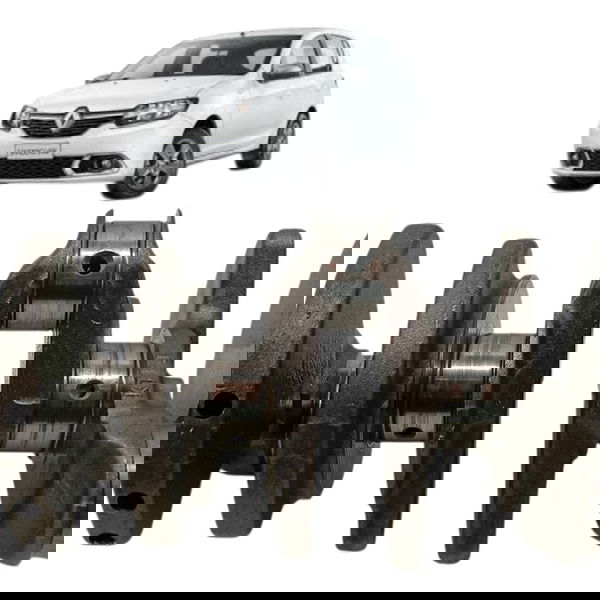 Virabrequim Renault Sandero Logan 1.0 3cc 2017 2018 2019