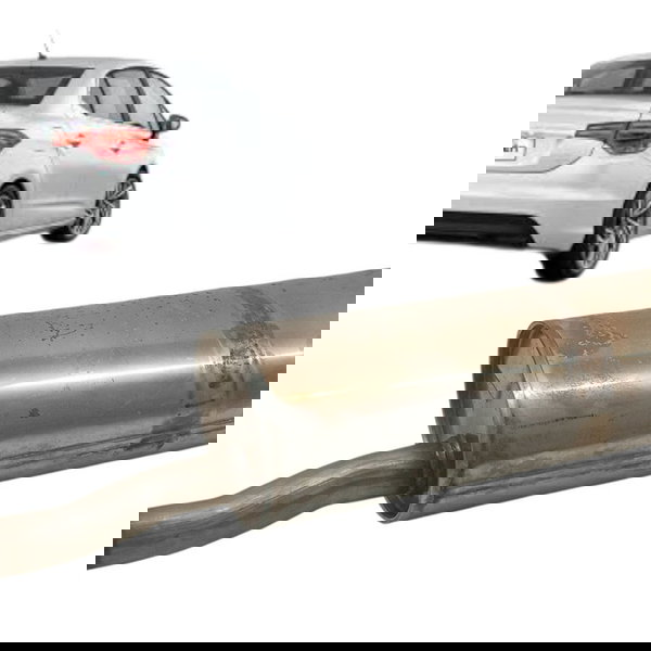 Escapamento Traseiro Citroen C4 Lounge  2.0 2017 2018 2019