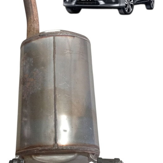 Escapamento Silencioso Honda City 1.5 2015 2016 2017 2018