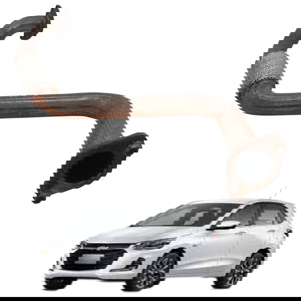 Escapamento Flexivel Motor Gm Onix Prisma 1.0 2012 2013 2014