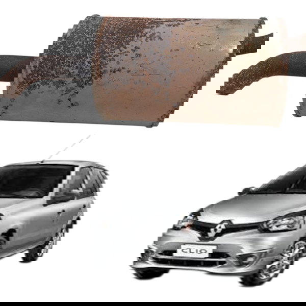 Escapamento Silencioso Renault Clio 1.0 16v 2015 2016 2017