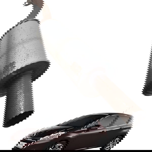 Escapamento Silencioso Peugeot 208 2014 2015 2016 20017 2018