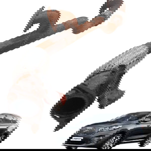 Flexível Escapamento Kia Sorento 3.5 4x4 V6 2012 2013 2014