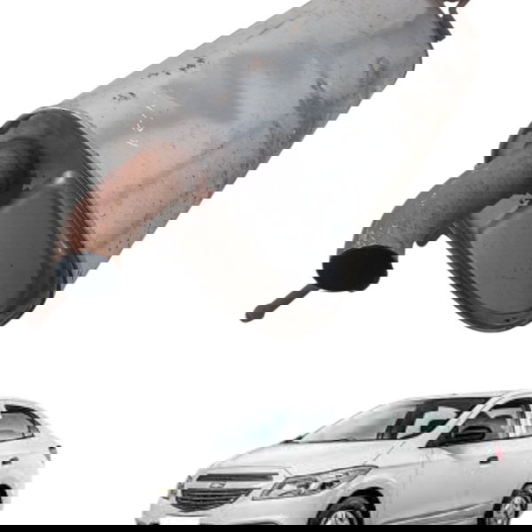 Escapamento Silencioso Chevrolet Prisma 1.4 2014 2015 2016