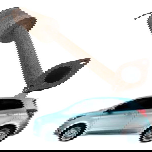 Escapamento Silencioso Intermediário Ford Ka 1.0 3cc 2016