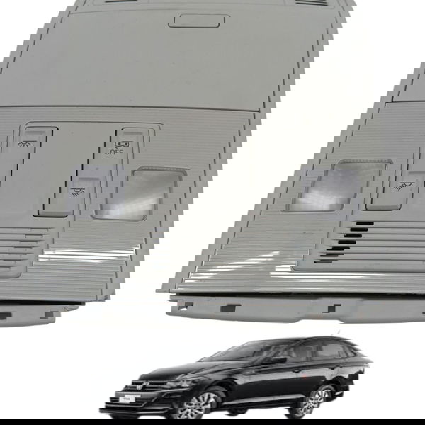 Comando Luz Teto Cortesia Volkswagen Virtus 1.6 2019