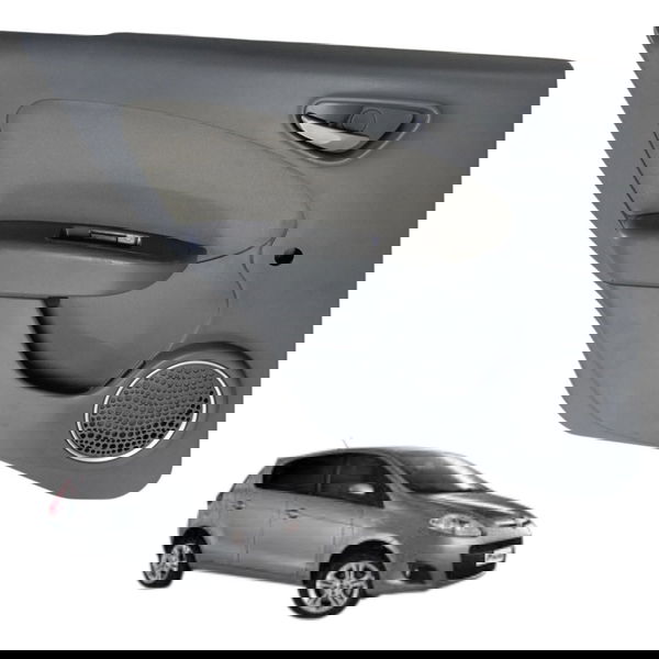 Forro Porta Traseiro Esquerdo Fiat Palio 4p 2013 2014 2015