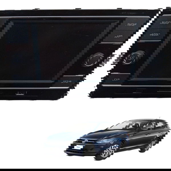 Radio Multimidia Volkswagen Virtus 1.6 2019