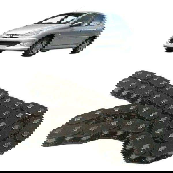 Corrente Bomba Oleo Peugeot 206 C3 1.6 16v 2006 2007 2008