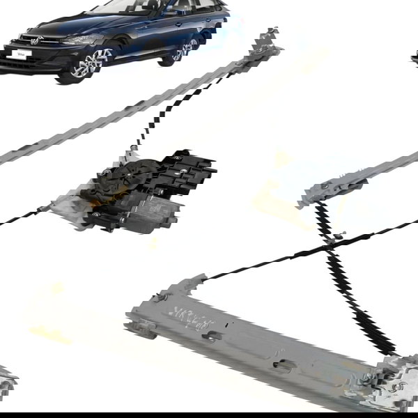 Maquina Vidro Dianteiro Esquerdo Volkswagen Virtus 2019