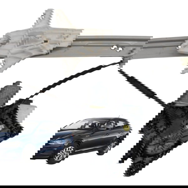 Maquina Vidro Traseiro Esquerdo Volkswagen Virtus 2019