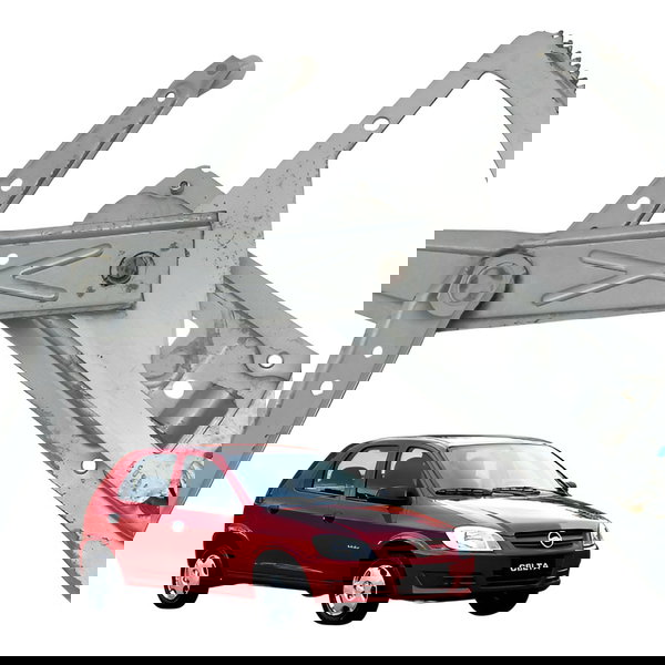 Maquina Vidro Manual Dianteiro Direito Chevrolet Celta 2005