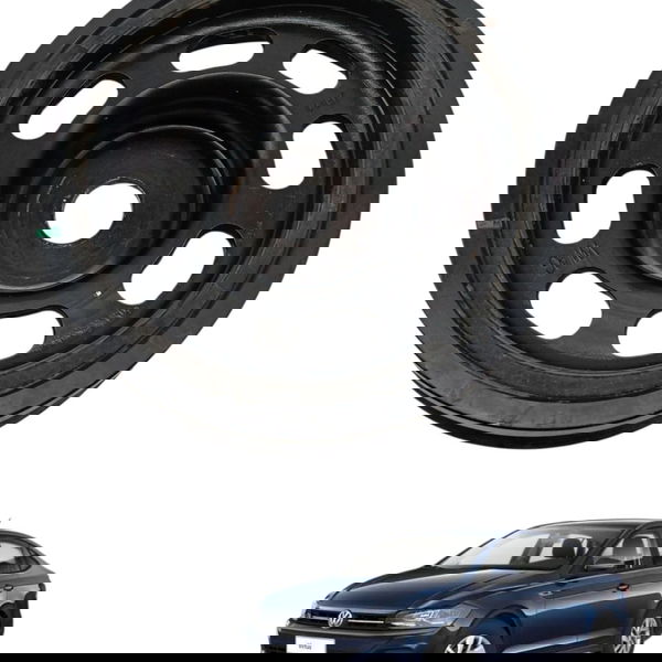 Polia Virabrequim Motor Volkswagen Virtus 1.6 2019