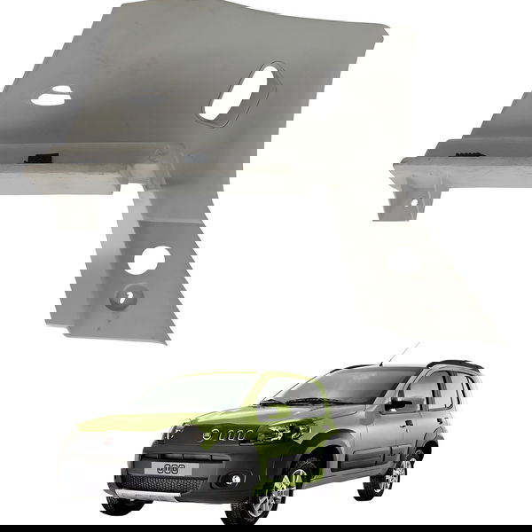 Moldura Bagagito Traseiro Esquerdo Fiat Uno Way 2011 Detalhe