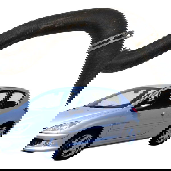 Mangueira Radiador Peugeot 206 1.4 2005 2006 2007 2008