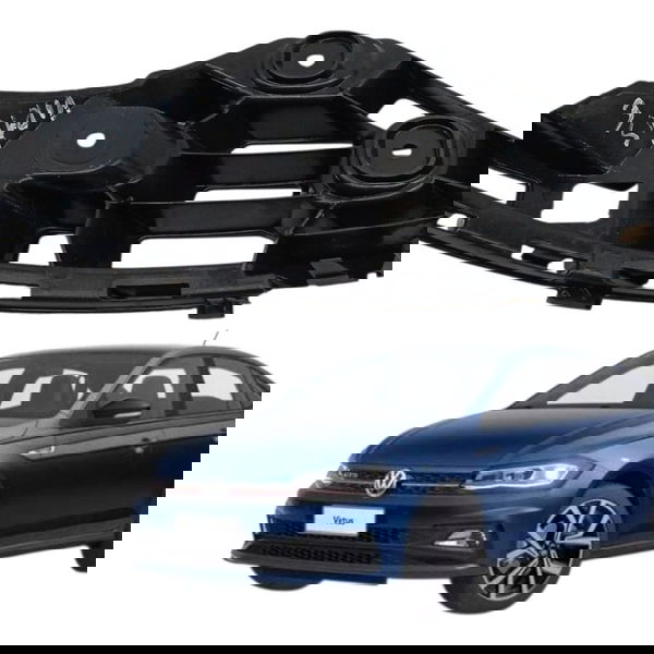 Guia Parachoque Traseiro Esquerdo Volkswagen Virtus 2019