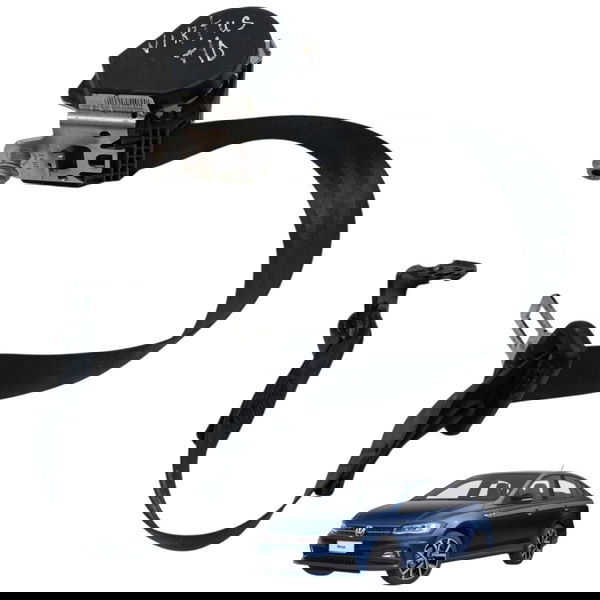 Cinto Segurança Traseiro Direito Volkswgen Virtus 2019