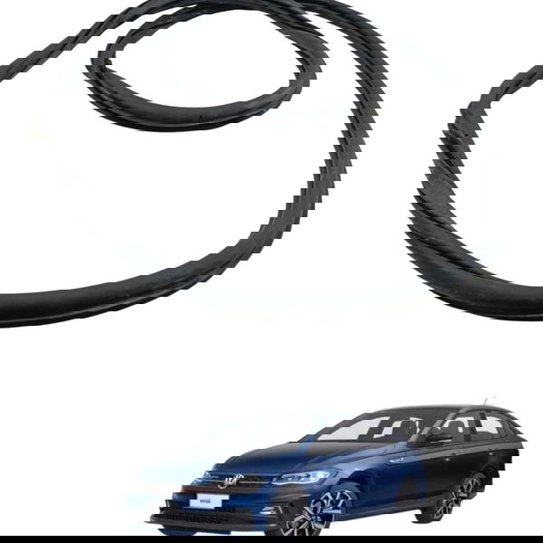 Borracha Porta Traseira Esquerda Volkswagen Virtus 2019