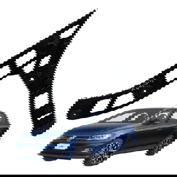 Guia Parachoque Traseiro Direito Volkswagen Virtus 1.6 2019