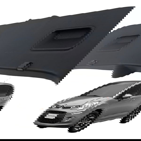 Moldura Tampa Traseira Porta Malas Original Citroën C3 2016