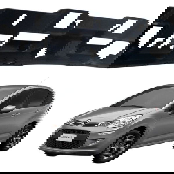 Suporde Parachoque Traseiro Citroen C3 1.6  2014 2015 2016